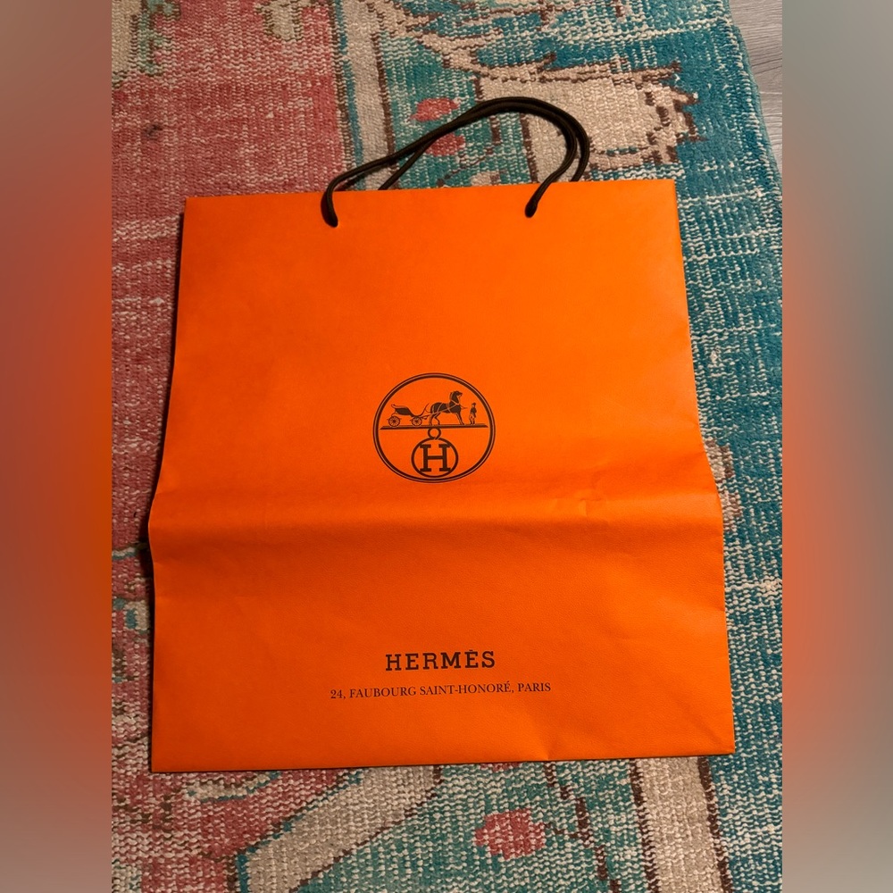 Authentic Hermès Orange Bag